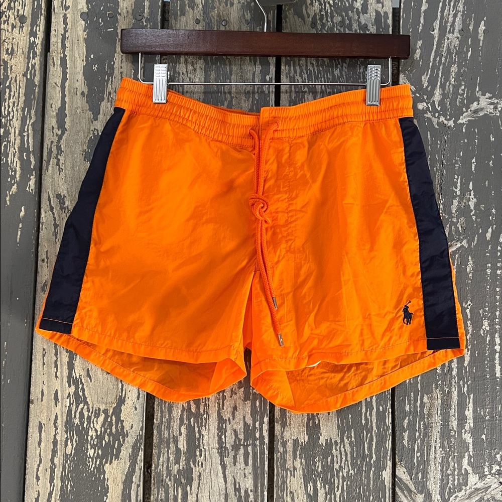 Polo by Ralph Lauren Swim Shorts Orange Size S